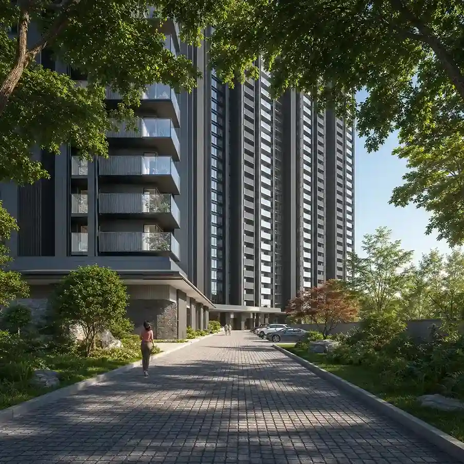 Pardos Sakura architectural and landscape concept