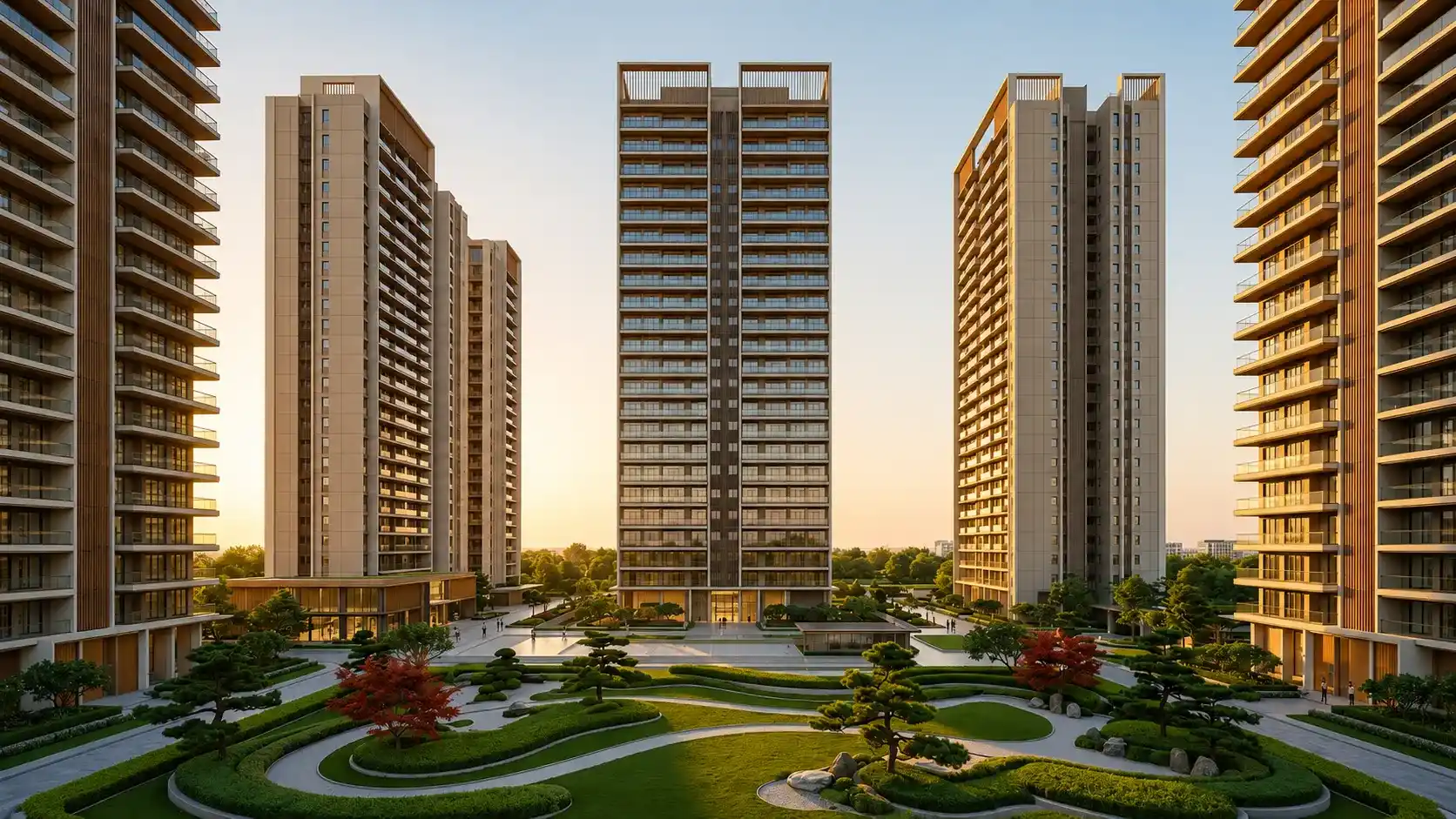 Pardos Sakura architectural vision in Gurgaon